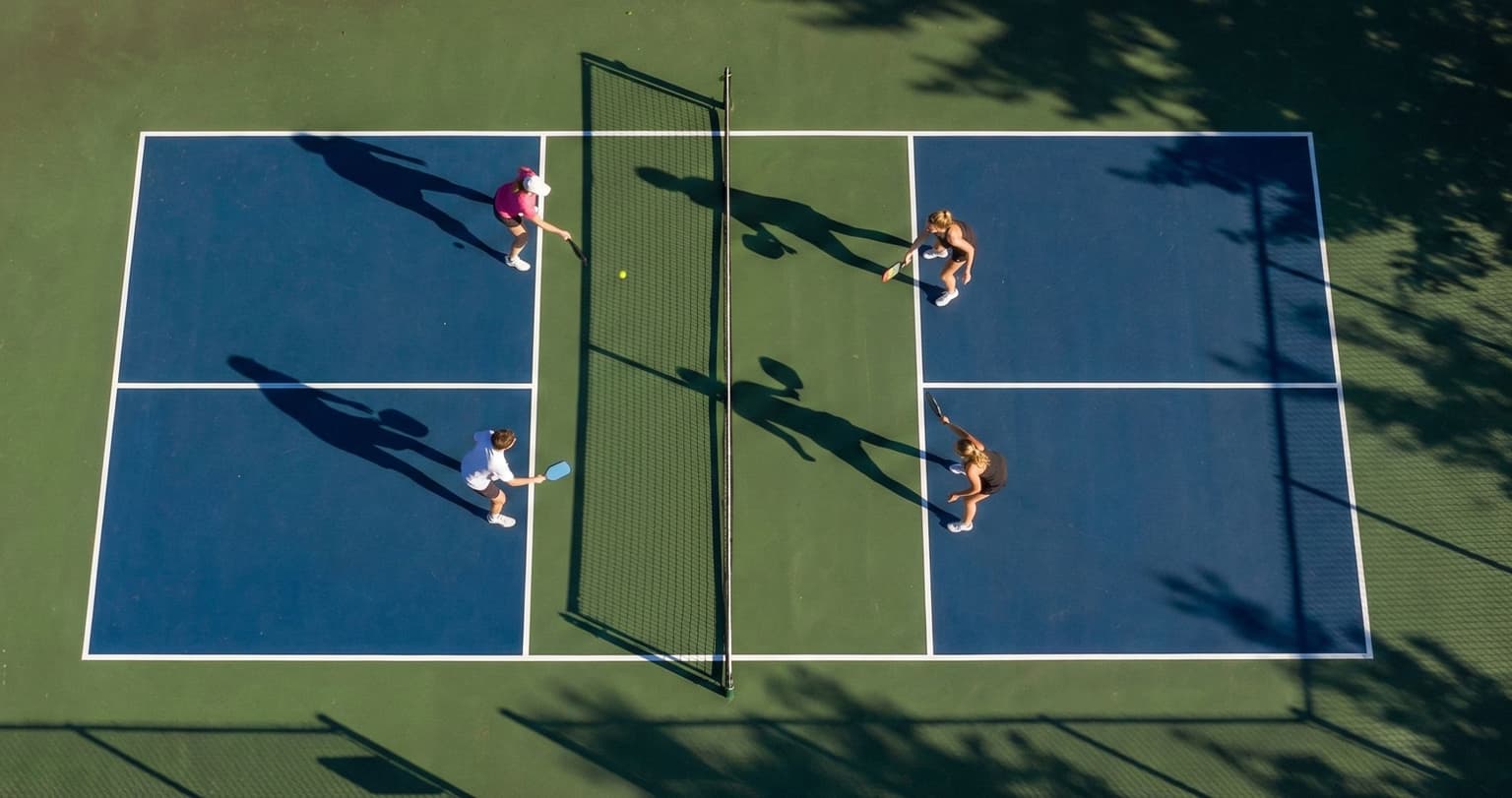 Pickleball court