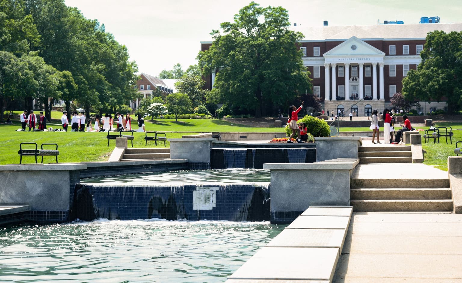 Main green on campus