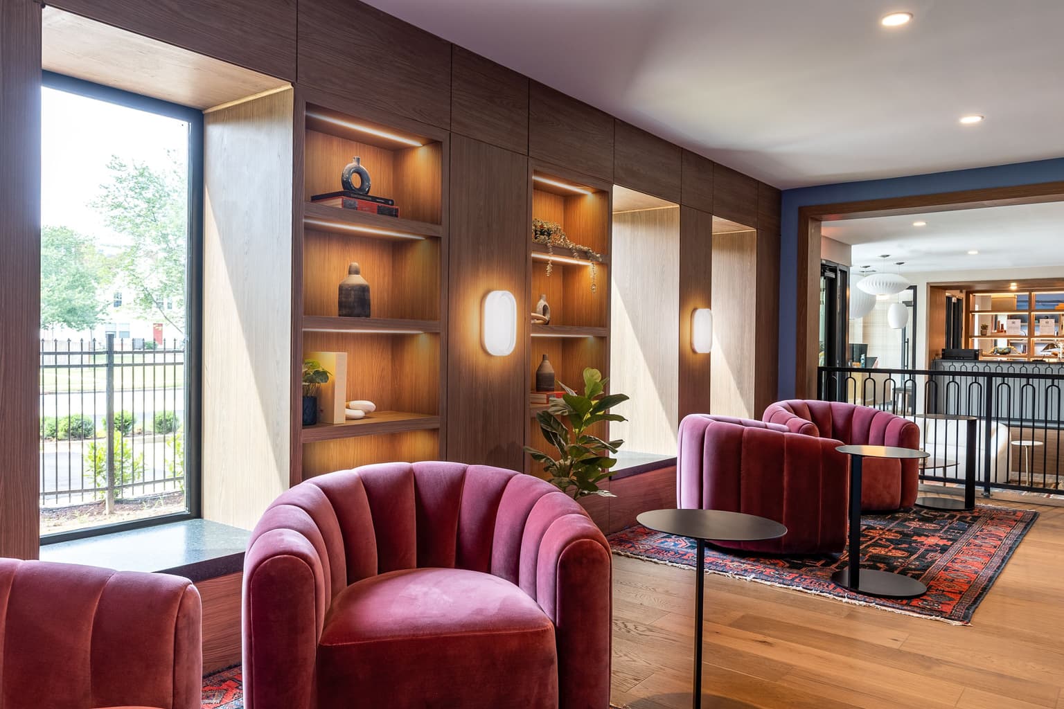 chairs in lounge room