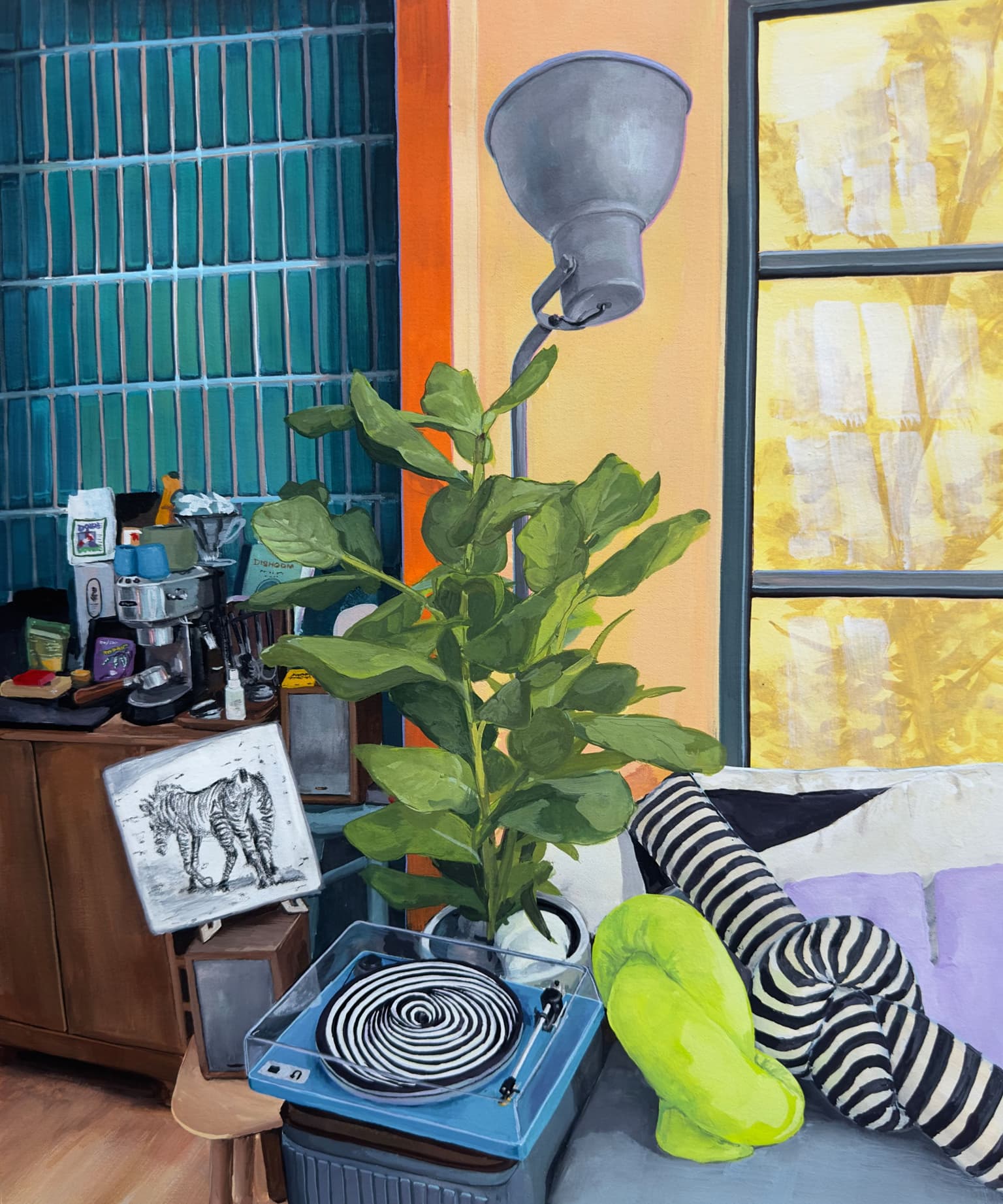 Painting of room decor